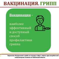 Вакцинация — эффективный и доступный способ профилактики вирусных инфекций!