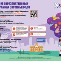 Получение образовательных услуг в рамках системы ПФДО